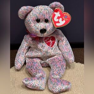 Ty Beanie Baby Bear - 2001 Signature Bear